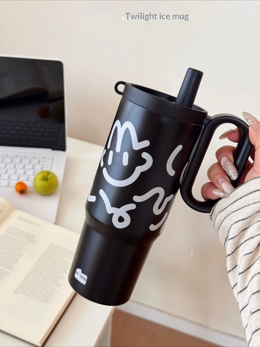 316 Stainless Steel Tumbler Large Capacity Thermal Bottle Double Vacuum Flasks Keep Cold Thermos Cup DIY Gift Mug Coffee Cup