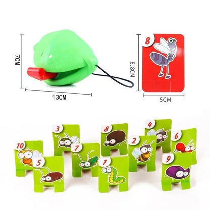 Board Games for Children Family Party Toys Frog Mask Wagging Tongue Lick Cards Antistress Funny Desktop Puzzle Game Toys