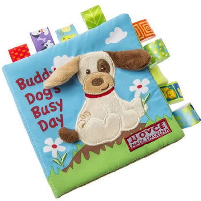 Baby Cloth Book Toys Animals Soft Learning Educational Toys For Babies Development montessori Sensory Books Baby Toys 0 12 Month