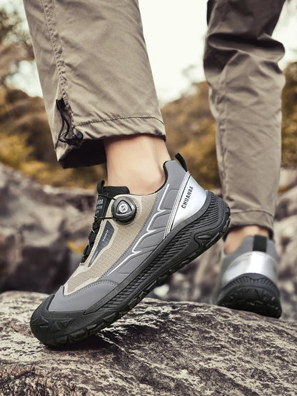 2026 new men's shoes work sports shoes fashionable casual shoes comfortable multi-functional low top shoes outdoor hiking shoes