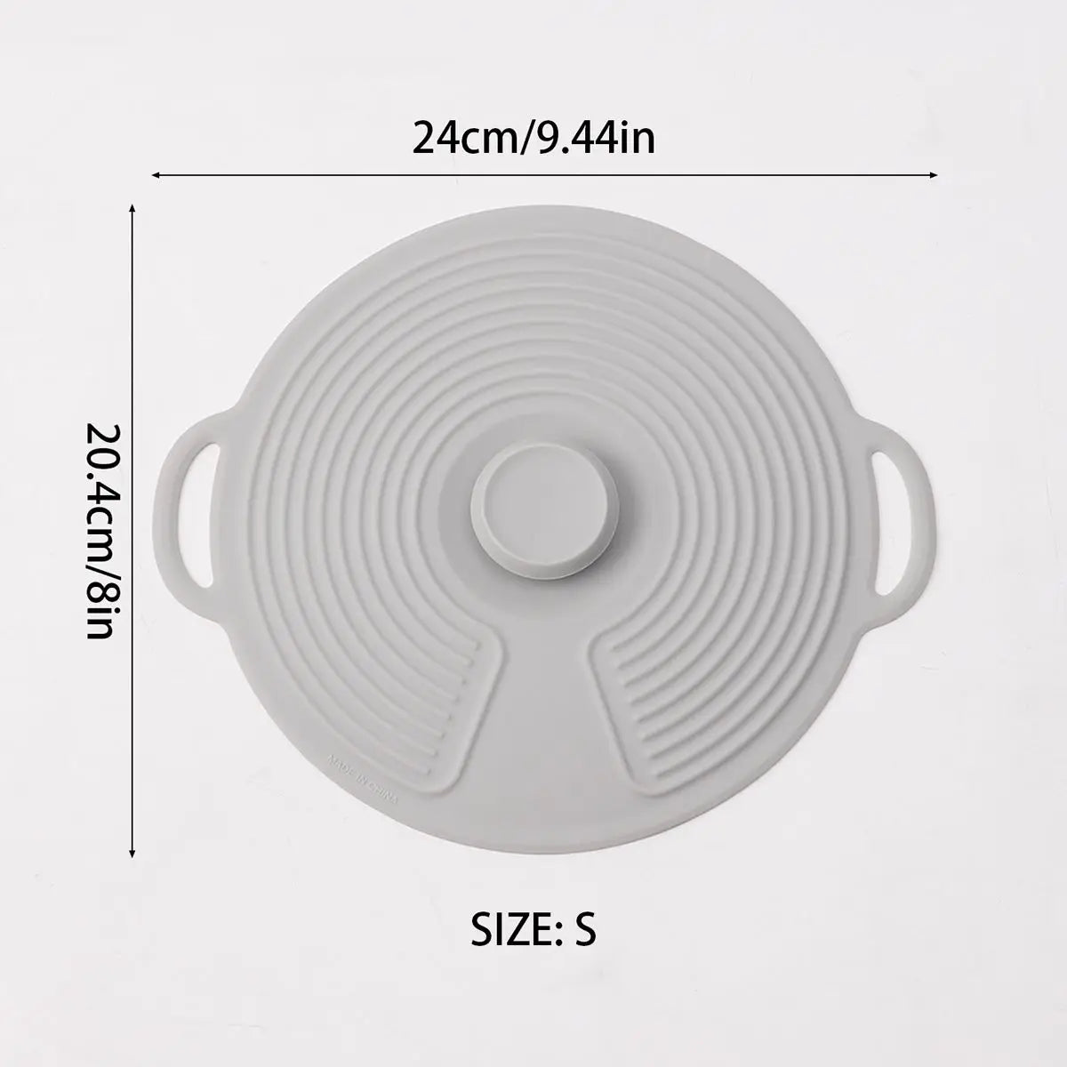 Food Grade Silicone Fresh-keeping Cover Circular Seal Spill-proof Lid Multi-functional High Temperature Resistance and Pot Cover