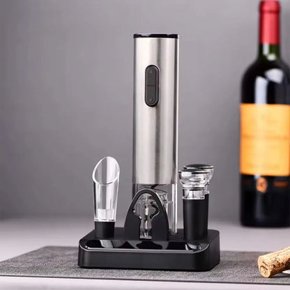 Electric Wine Bottle Opener Automatic Red Wine Corkscrew Wine Opener Wine Tools Kitchen Products Performance Plastic