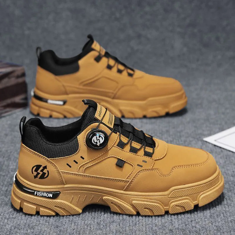 Summer Mens Casual Shoes Leather Men's Sneakers Comfortable Soft