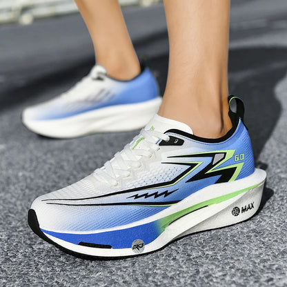 2026 Mens Running Shoes New Lightweight Rebound Breathable Mesh Training Sneakers Flat Lace-up Comfortable Tennis Shoes for Men