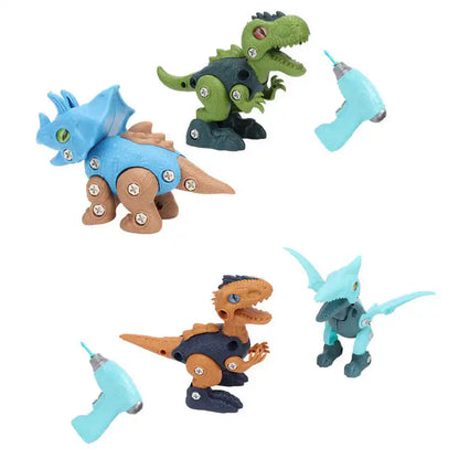 Bricks Toys Dinosaur Assemble Toy Develop Hand On Ability Educational Take Apart Animal Toys for Kids