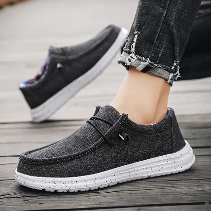 Mens Walking Shoes Breathable Mesh Ultra Light Sports Leisure Shoes No Lace Up Design Suitable Daily Walking Jogging Shoes
