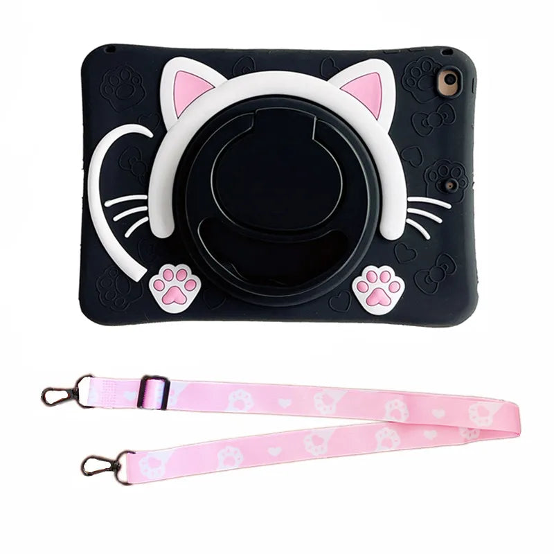 For iPad 10.2 7th 8th 9th 10th 2022 360 Rotating Stand Cover Case For iPad Air 5 4 2022 Mini 1 2 3 4 5 6 9.7 6th Pro 11 2020