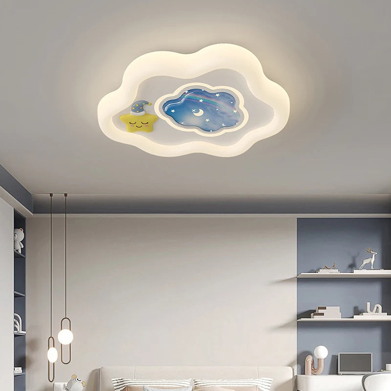 New DesignCloud Ceiling Light Led Chandelier for Children Bedroom Living Room Dining Room Learning Creative Decorative Lighting