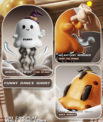Dancing Ghosts&Dancing Corn Kids Clockwork Pet Toys Cartoon Interactive Baby Crawling Toys Dance Toys Halloween Christmas Gifts
