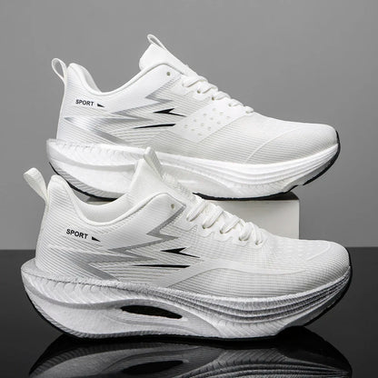 Mens Running Shoes 2026 New Professional Cushioned Breathable Marathon Fashion Sports Training Kightweight Sneakers for Man