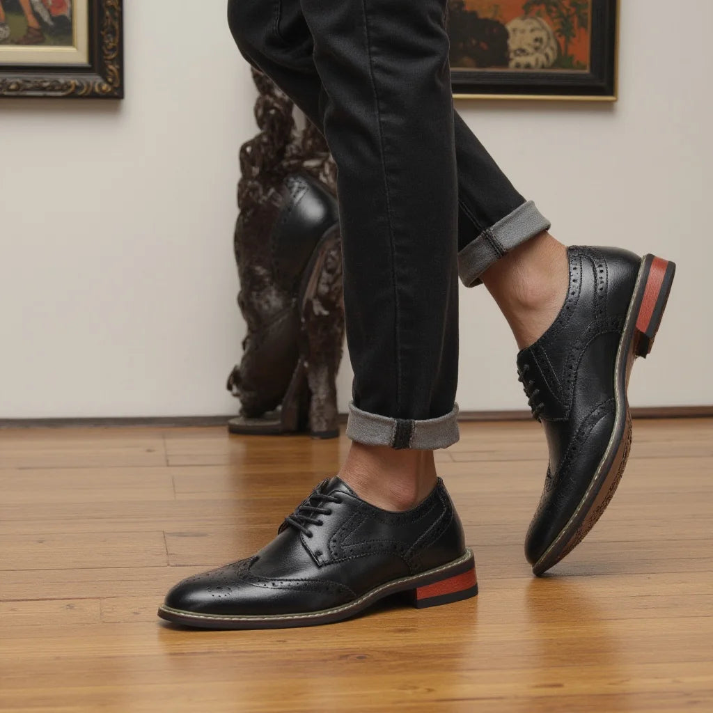 Mens Dress Shoes Stylish Gentleman'S Comfortable Business Wedding Shoes