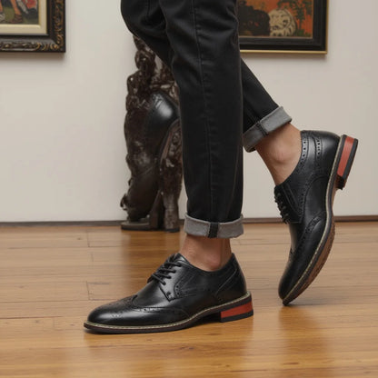 Mens Dress Shoes Stylish Gentleman'S Comfortable Business Wedding Shoes