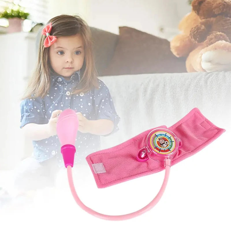 Children Simulation Doctor Toys Pretend Play Plastic Gift for Fun Role Playing Game Dress Up Costume Birthday Presents TMZ