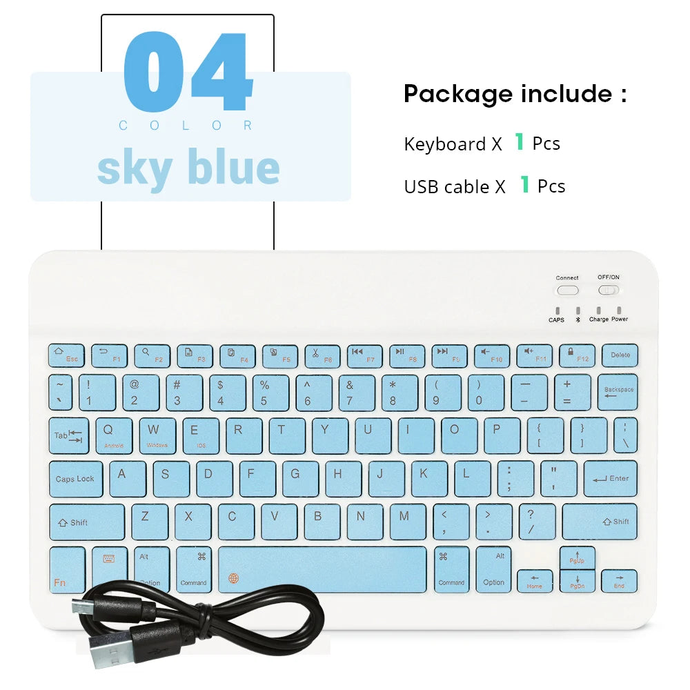 2026 New Slim Lightweight Ergonomic Bluetooth Keyboard, Compact Silent Wireless Keyboard for Windows iOS Android Devices Office