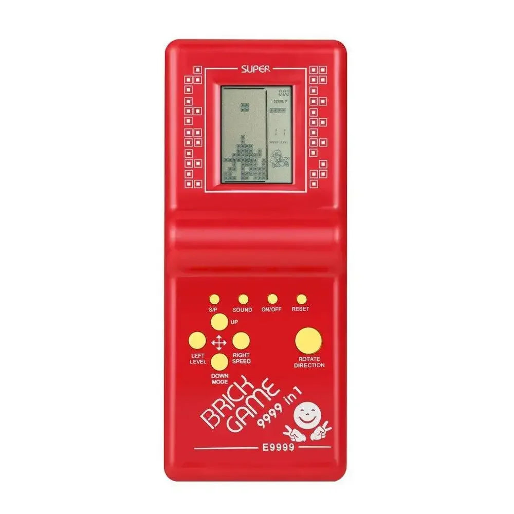 Classic Handheld Game Machine Brick Game Kids Games Machine Toy With Game Music Playback
