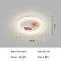 Modern Rocket Cloud Ceiling Lights Boys and Girls Bedroom Decor Light LED Warm Romantic Nursery Children's Room Ceiling Lamps