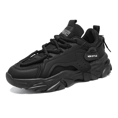 Mens Shoe Breathable Thick Soled Casual Sneakers Outdoor Running Four Seasons New Tennis Men Soft Soles Comfort Male Sneakers