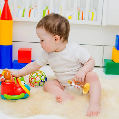 Children's trumpet toy, blowing music, playing instruments, harmonica, whistle, male and female toys