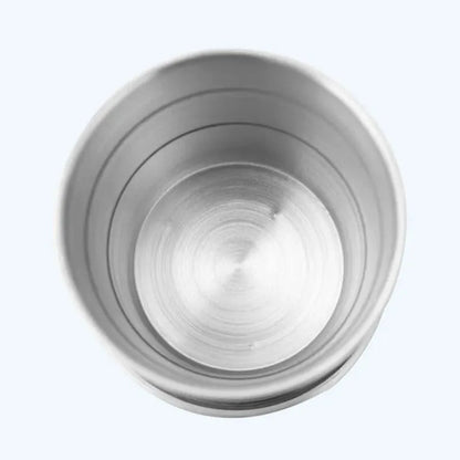 Outdoor Portable Camping Portable Metal Stainless Steel Telescopic Cups Folding Cups Drinks Cups.