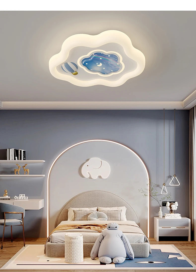 New DesignCloud Ceiling Light Led Chandelier for Children Bedroom Living Room Dining Room Learning Creative Decorative Lighting