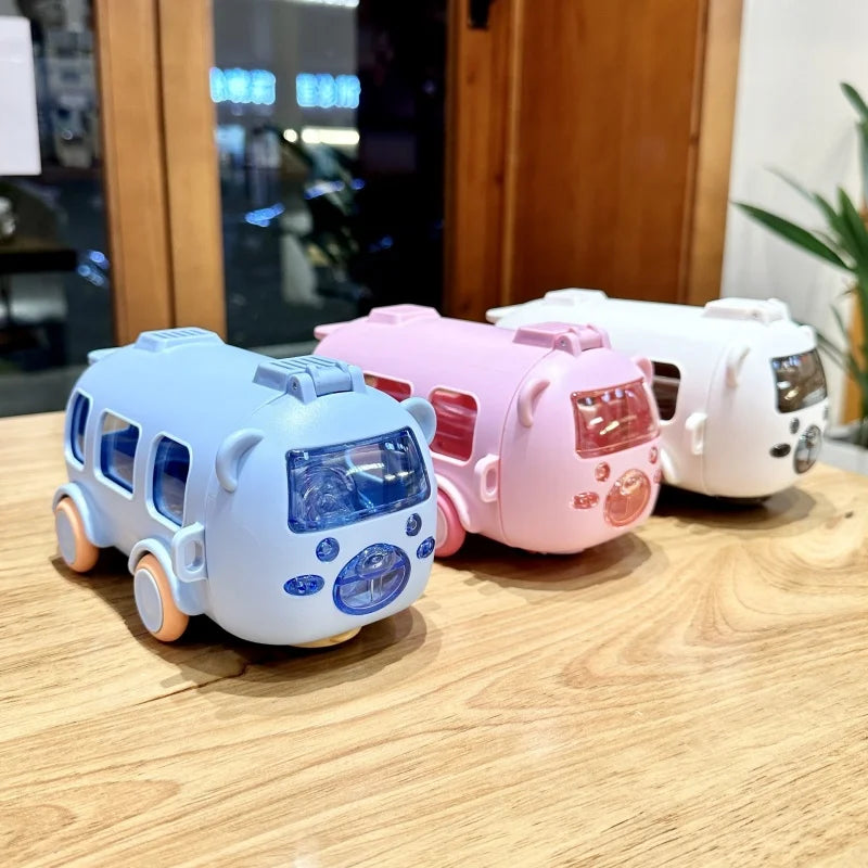 Cute Kids Water Bottle With Straw Fun 0.5L Car-Themed Drinkware For Toddlers Leakproof BPA-Free
