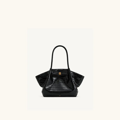 Women's Dumpling Bag Large Capacity Tote Bag Casual Shoulder Handbag 2026 New Fashion Solid Color Top-handle Bag for Work Travel