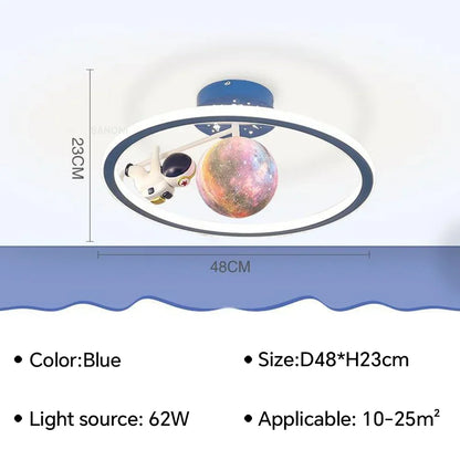 Modern LED crown star Ceiling Lamp for Child Bedroom, Living, Restaurant ,Study, Home Decoration, Indoor Lighting Fixture