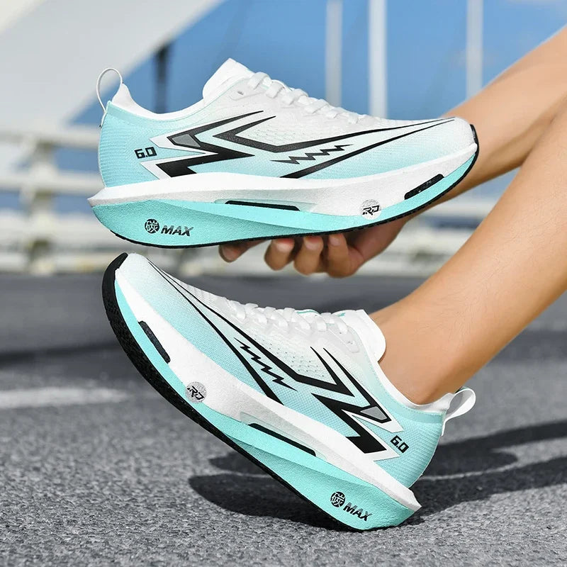 2026 Mens Running Shoes New Lightweight Rebound Breathable Mesh Training Sneakers Flat Lace-up Comfortable Tennis Shoes for Men