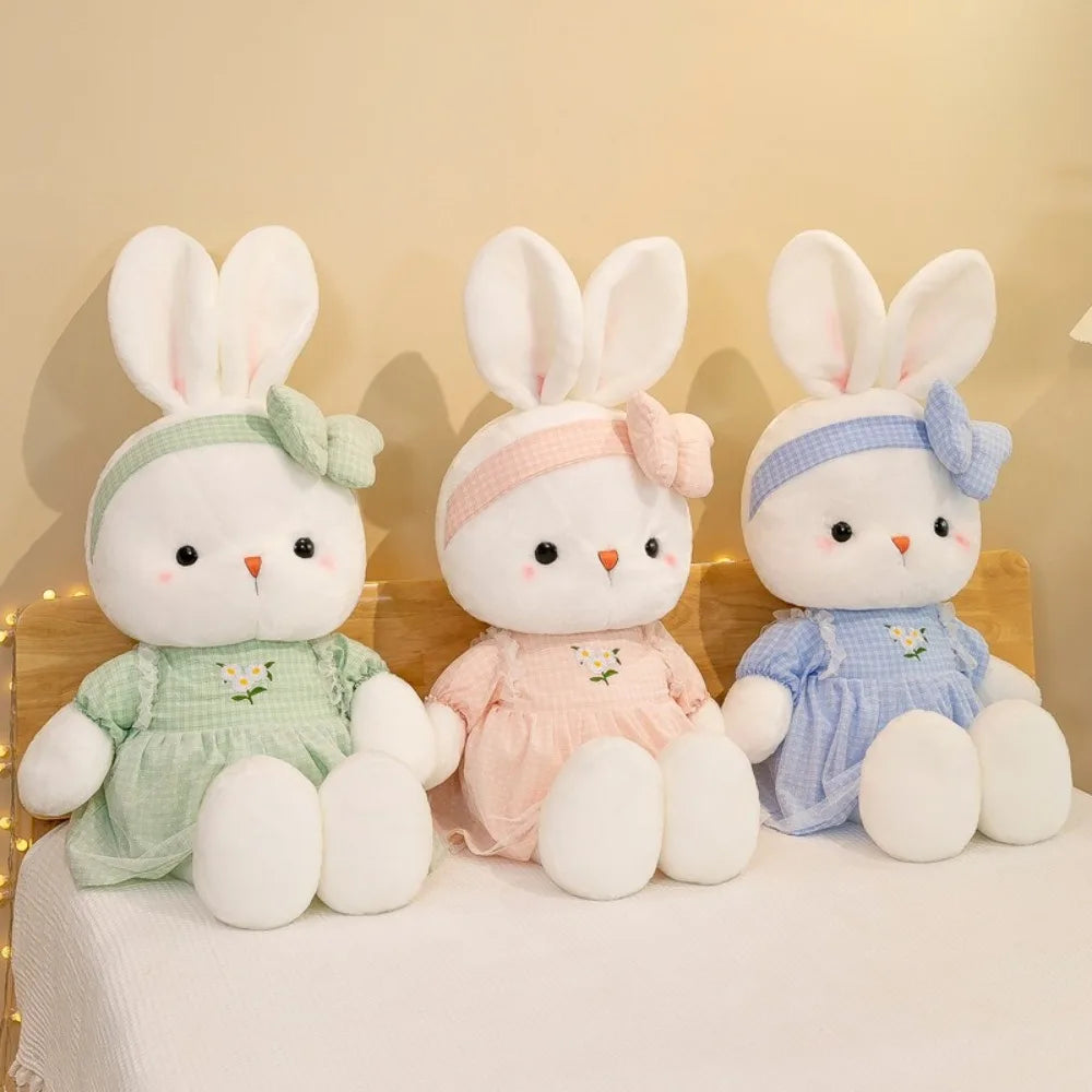 Kawaii Long Ears Plush Rabbit Doll Appeasement Doll 30cm Stuffed Animal Bunny Skirt Bunny Toy Kids