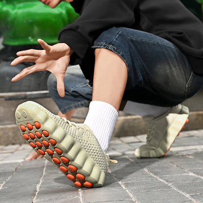Brand Men Casual Shoes Thick Sole Soft Fashion Sneakers Summer Breathable Male Walking Shoes