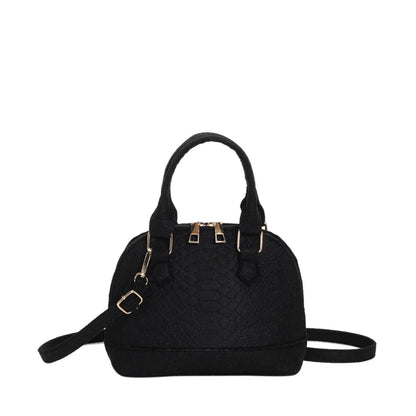 Women's Large Crossbody  Retro Felt Handbag with Makeup Organizer Solid-Color Casual Purse for Everyday Use Travel Shoulder Bag