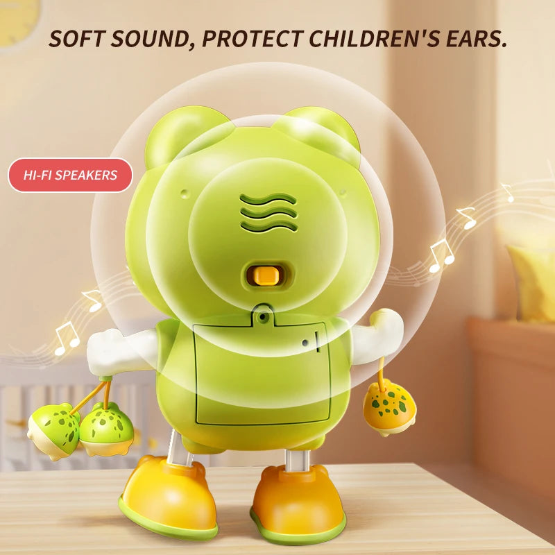 Children Cute Rabbit Electronic Toy Pet With Music Light Animal Game Frog Walking Dance Moving Kid Toys 3 Year Gifts