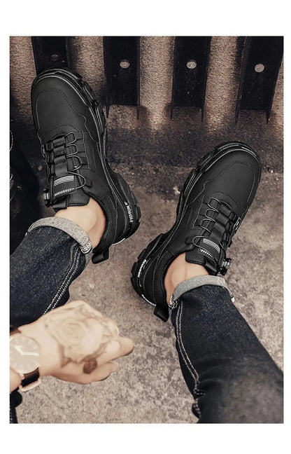 Summer Mens Casual Shoes Leather Men's Sneakers Comfortable Soft