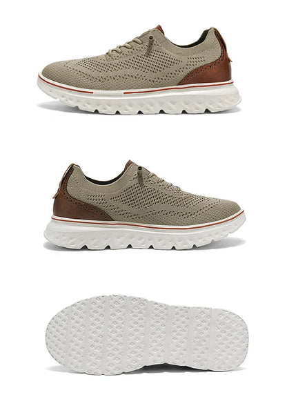 Men Sneakers New Men Mesh Casual Shoes Fashion Lightweight Breathable Soft Soled Shoes Summer Outdoor Sports Fitness Large Size