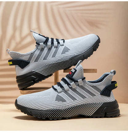 Men's Sneakers Running Shoes for Men Lightweight High Quality Mens Shoes Casual Sneaker Lace-Up Summer Sports Tennis Shoe