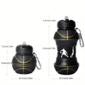 200ml/550ml Basketball Soccer Sports Ball Design Tumbler Cup - Insulated Stainless Steel Drinking Cup Gift for Men Women Kids