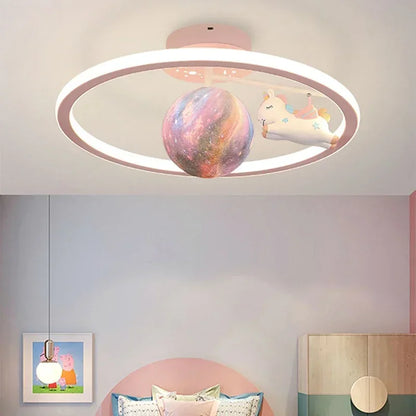 Modern LED crown star Ceiling Lamp for Child Bedroom, Living, Restaurant ,Study, Home Decoration, Indoor Lighting Fixture