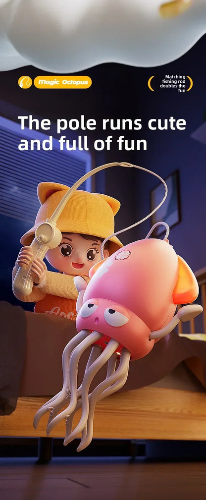 Dancing Octopus Kid Electronic Pet Toys Cartoon Interactive Development Moving Education Toddler Toy Gift Creative birthday gift