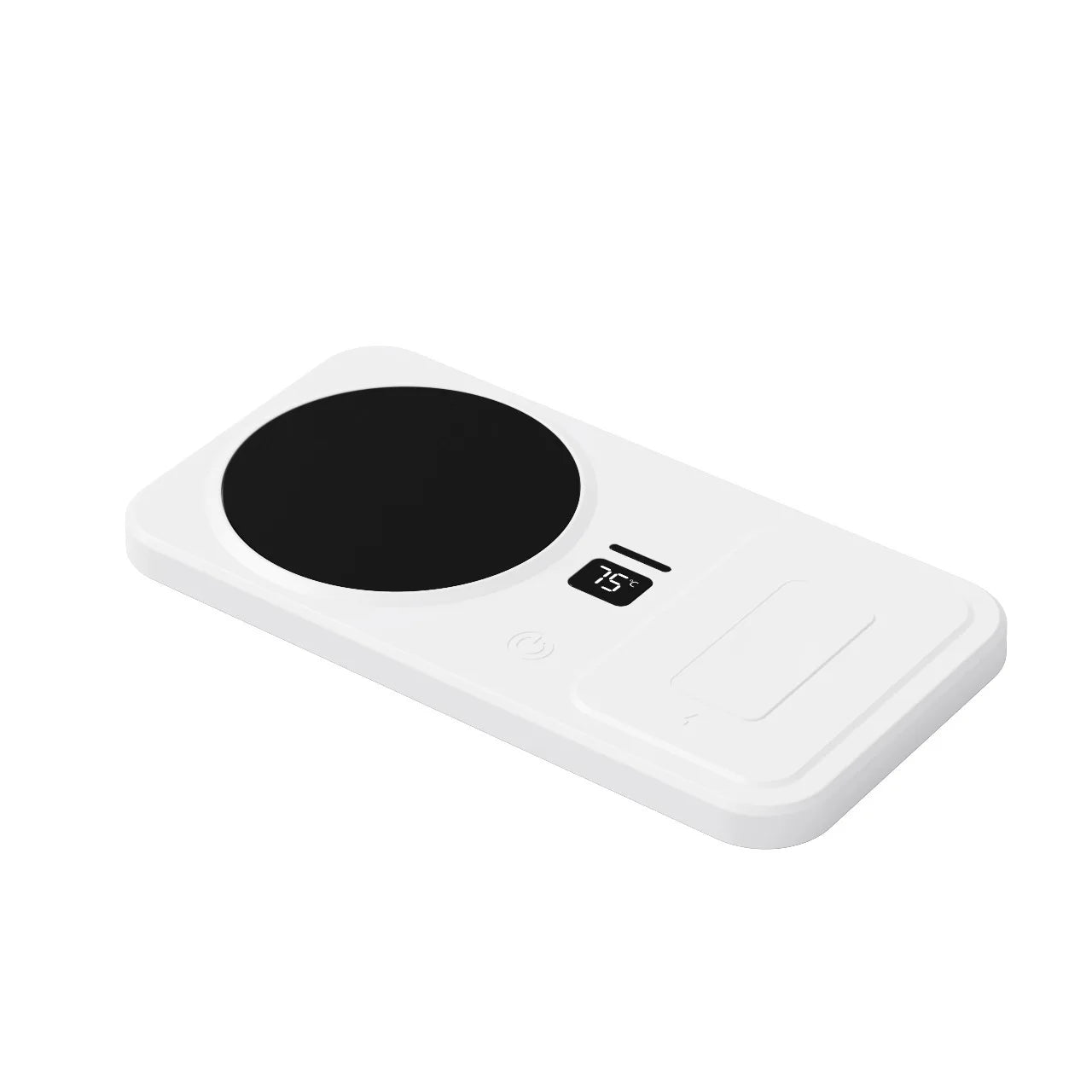 2 in 1 Coffee Mug Warmer Wireless Charger Multi-functional Cup Heating Pad 3 Gear Temperature Warmer Coaster For Milk Tea Water