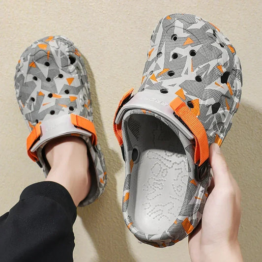 Mens Summer Shoes Casual Non-slip Wear-resistant Sandal ComfoSlippersrtable High Quality Beach Outdoor Slippers for Men