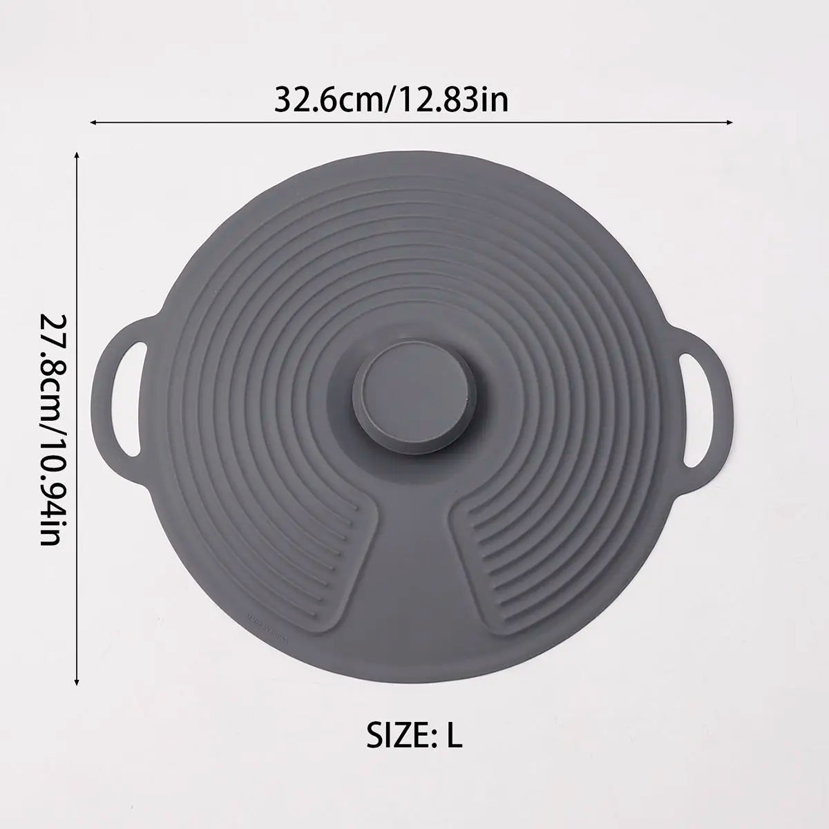 Food Grade Silicone Fresh-keeping Cover Circular Seal Spill-proof Lid Multi-functional High Temperature Resistance and Pot Cover