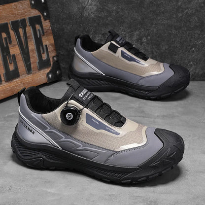2026 new men's shoes work sports shoes fashionable casual shoes comfortable multi-functional low top shoes outdoor hiking shoes