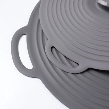 Food Grade Silicone Fresh-keeping Cover Circular Seal Spill-proof Lid Multi-functional High Temperature Resistance and Pot Cover