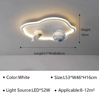 LED moon Astronaut Light Fantastic Eye Care living room bedroom girl lamp  Princess light