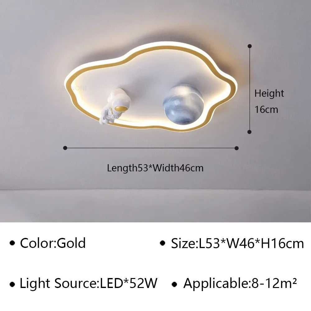 Modern cartoon LED lights children's rooms ceiling lights bedrooms study rooms creative home decoration indoor lighting fixtures