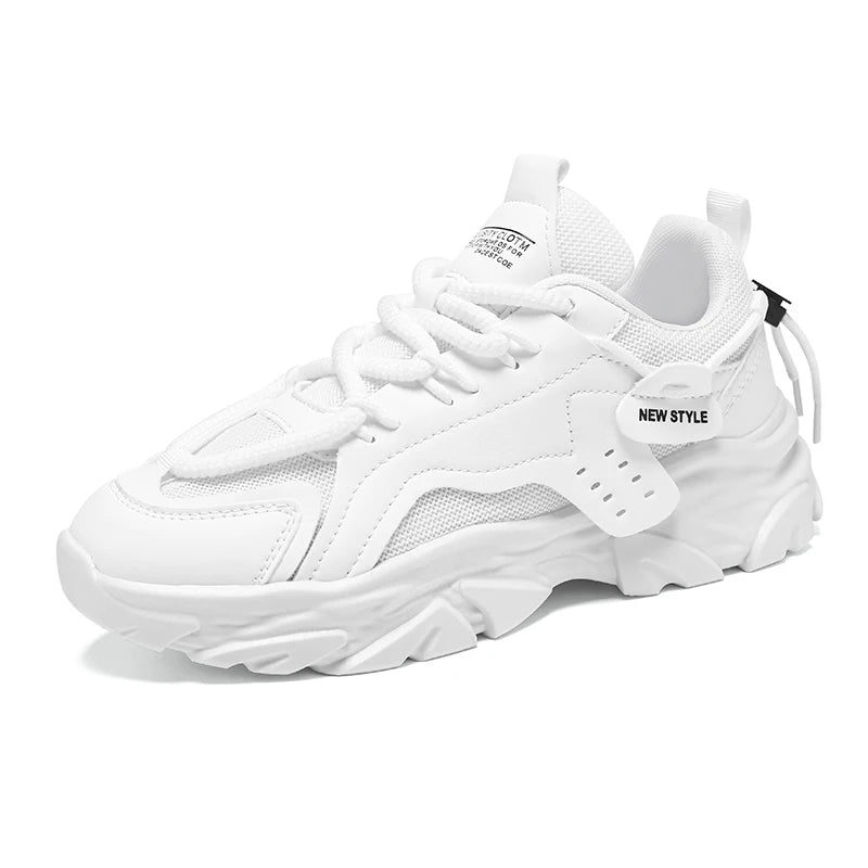 Mens Shoe Breathable Thick Soled Casual Sneakers Outdoor Running Four Seasons New Tennis Men Soft Soles Comfort Male Sneakers