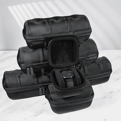 Watch Box Organizer For Men or Women Watch Travel Case Portable Storage Watch Display Holder for Wristwatches and Smart Watches