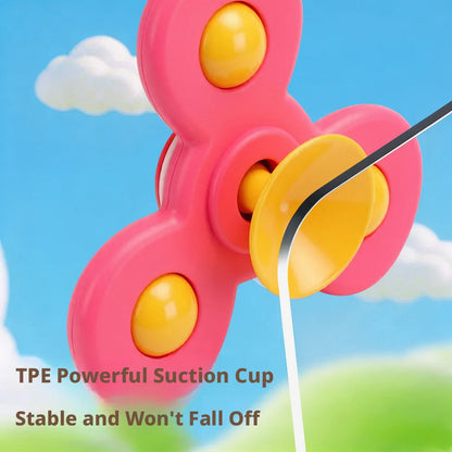 New Kids Bath Toys, Funny Bath, Car, Vacuum Sucker Toys, Rotate Cartoon Bells, Educational Toys For Kids, Gift