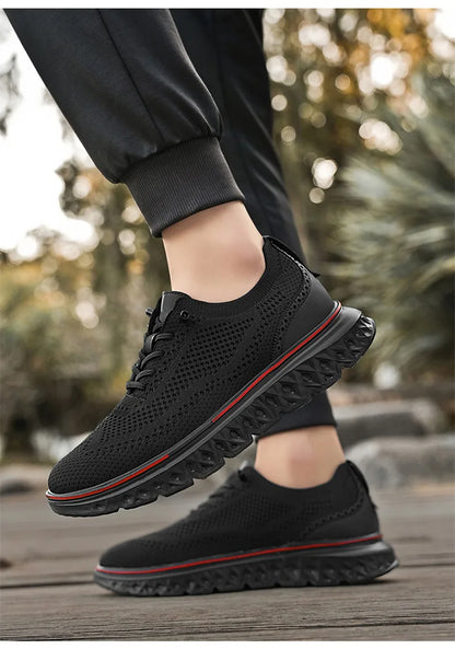Men Sneakers New Men Mesh Casual Shoes Fashion Lightweight Breathable Soft Soled Shoes Summer Outdoor Sports Fitness Large Size