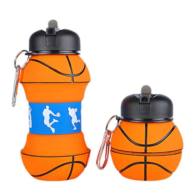 200ml/550ml Basketball Soccer Sports Ball Design Tumbler Cup - Insulated Stainless Steel Drinking Cup Gift for Men Women Kids